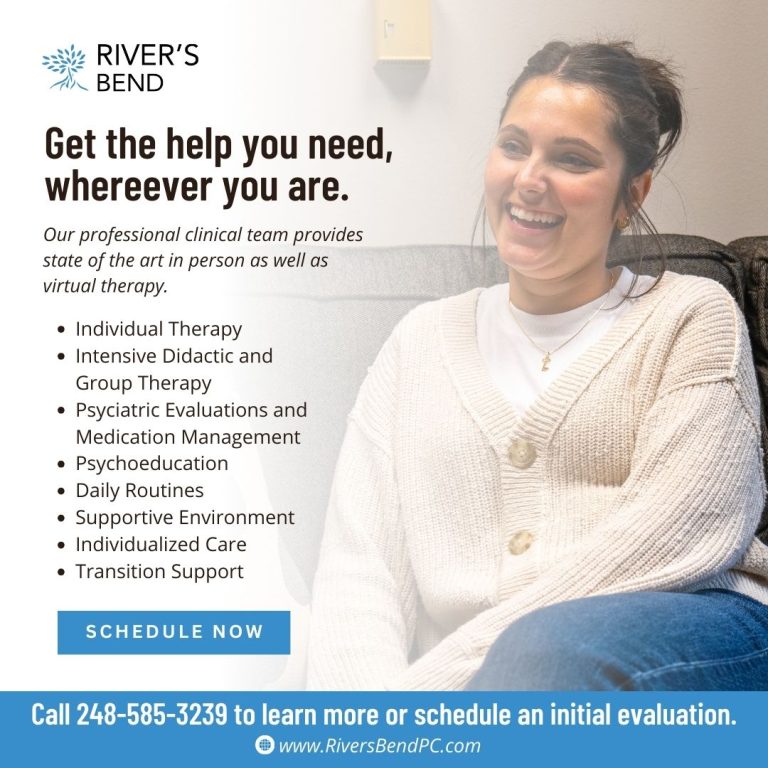 Get the Help You Need, Wherever You Are: River’s Bend Comprehensive Therapy Services